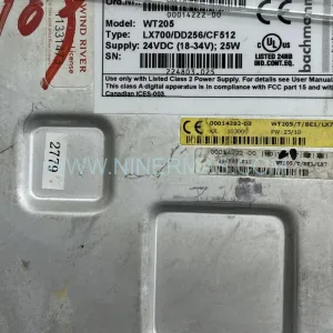 Original Bachmann WT205 LX700/DD256/CF512 Spare Part Component