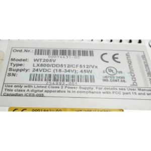 Bachmann WT205V Wind Turbine Control Module M1 Automation System for Renewable Energy New Original Ready to ship