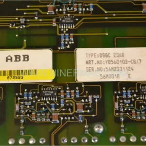 Original ABB YB560103-CB/7 Spare Part Component