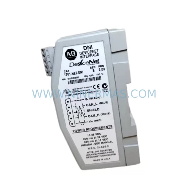Allen-Bradley 1761-NET-DNI DeviceNet Interface Module product image