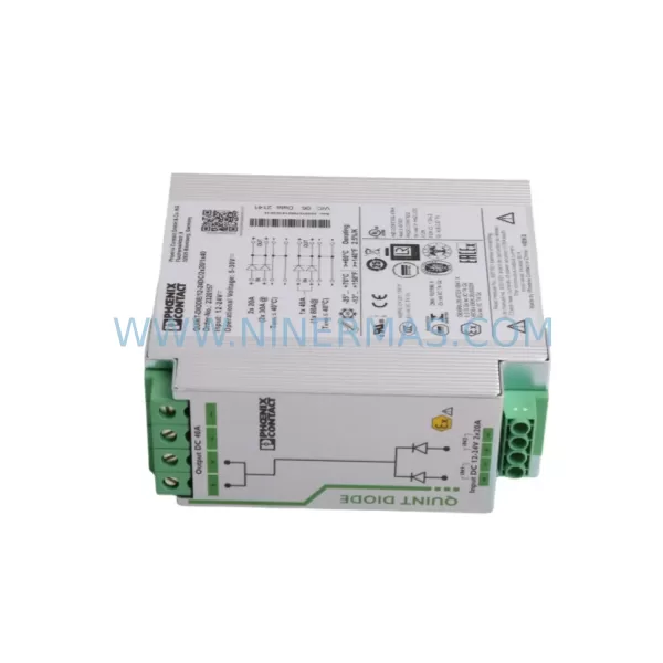 Phoenix Contact 2320157 QUINT-DIODE'12-24DC/2x20/1x40 Redundancy Module product image