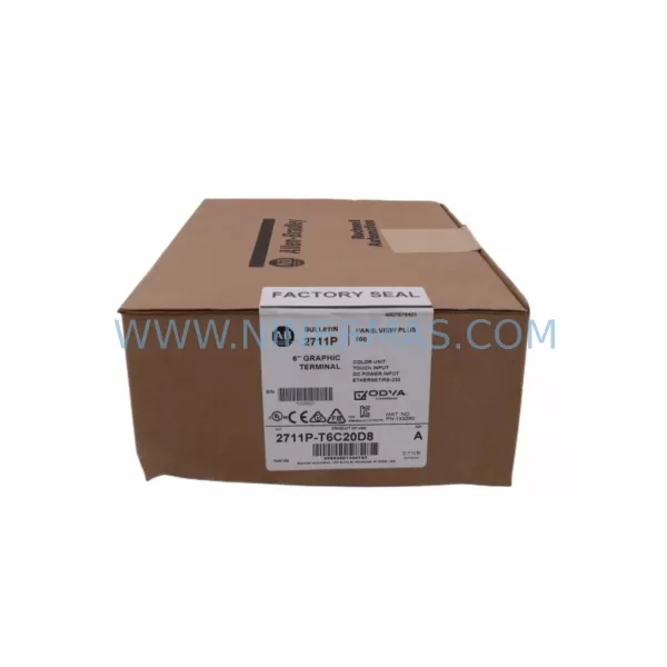Allen-Bradley 2711P-T6C20D8 HMI Terminal product image