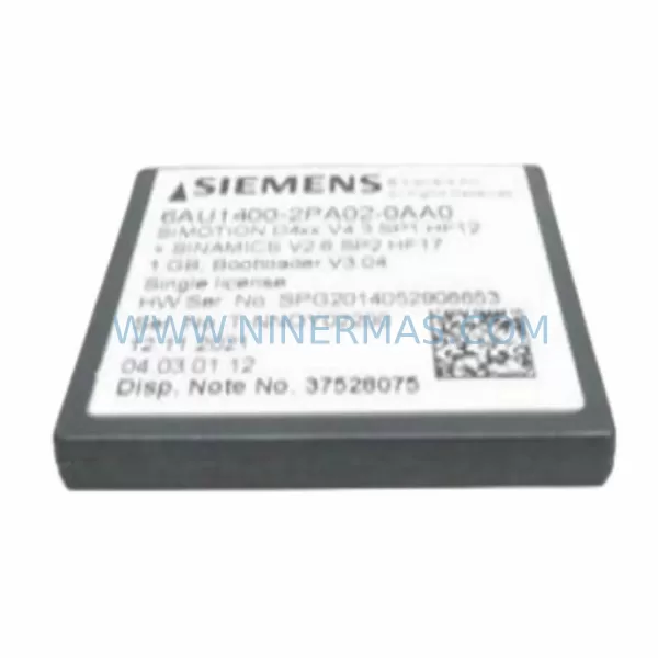 Siemens 6AU1400-2PA02-0AA0 Servo Drive Module product image