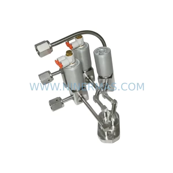 LAM Research 839-182861-001 0100-00698 0090-02346 0010-09348 Pneumatic Valve Module product image