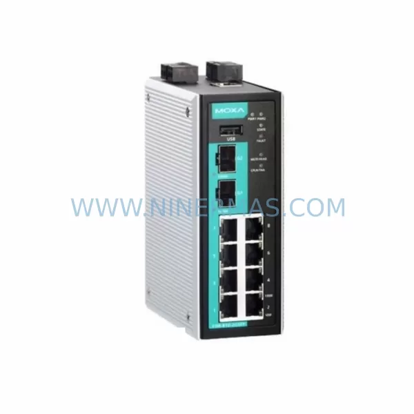MOXA EDR-810-2GSFP-T Industrial Ethernet Switch product image