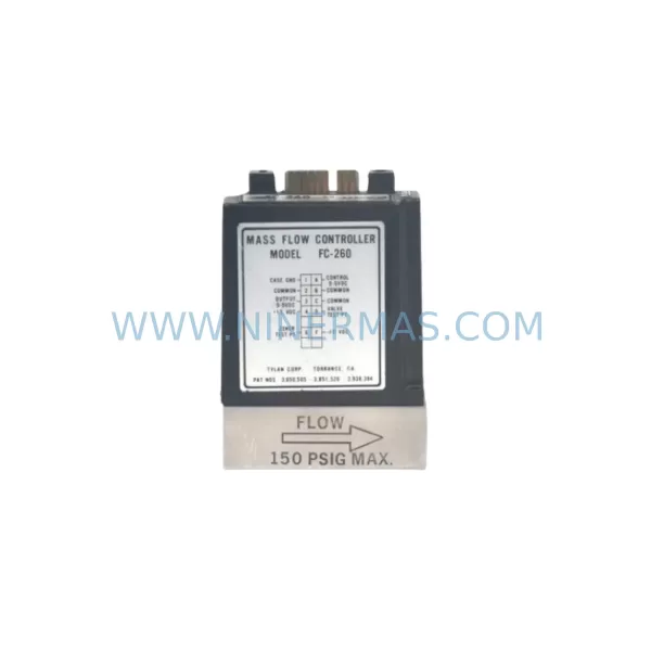 Millipore FC-260 RSD126213 641182W 0100-11000 Mass Flow Controller product image