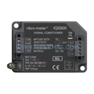 VIBRO-METER IQS900 204-900-000-011 A1-B21-C1-H10-I0 Vibration Monitoring Module product image