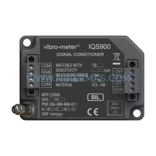 VIBRO-METER IQS900 204-900-000-011 A1-B21-C1-H10-I0 Vibration Monitoring Module product image