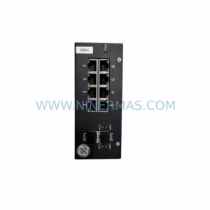 GE IS420ESWAH3A Industrial Ethernet Switch Module detail view 2