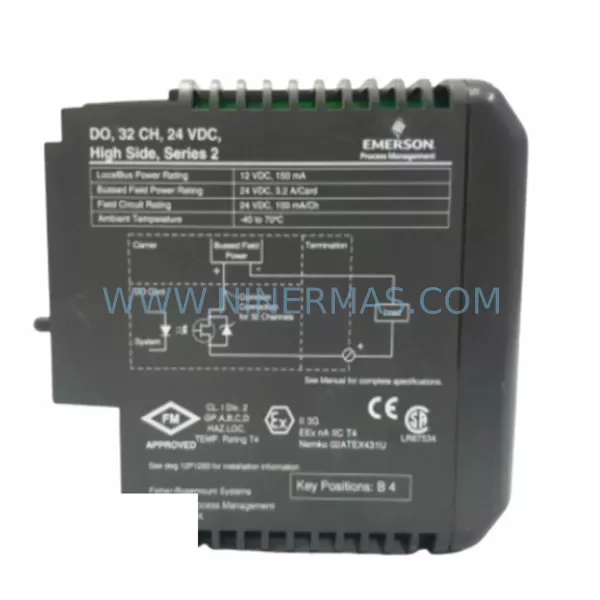 EMERSON KJ3204X1-BK1 SE4002S1T2B6 Output Card product image