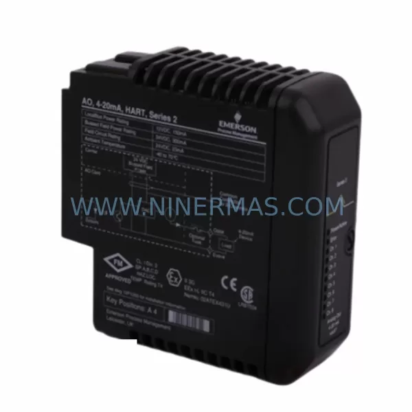 EMERSON KJ3221X1-BA1 12P2531X082 Analog Output Module product image