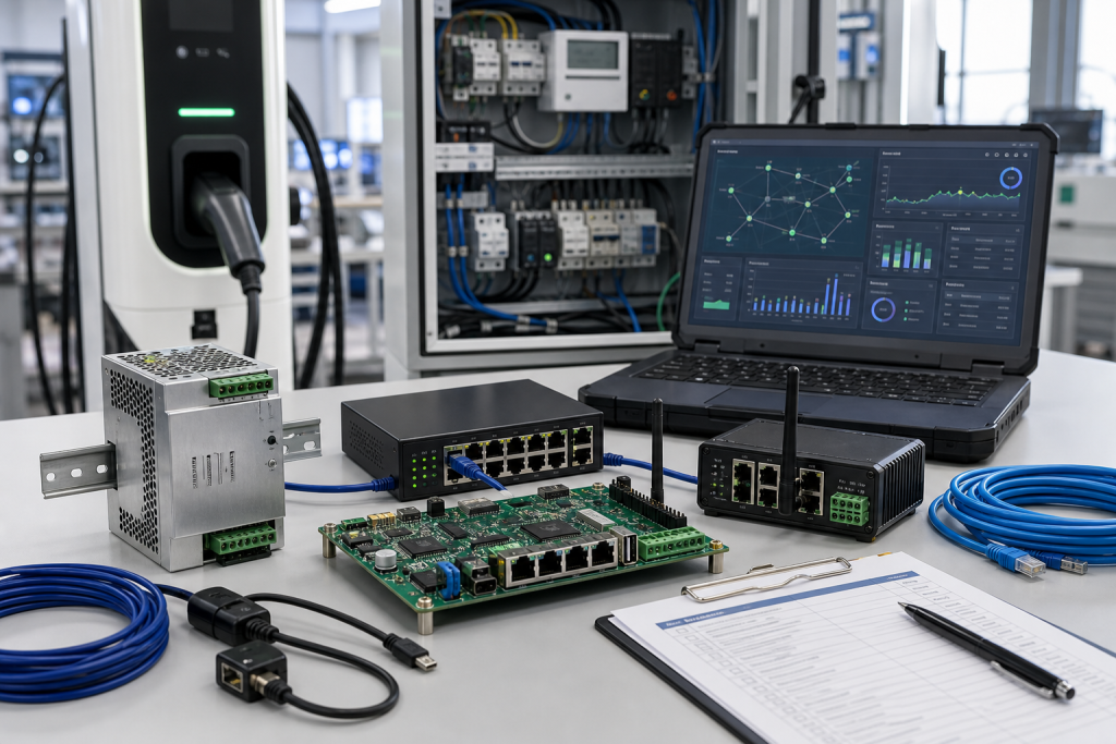 EV charging CSMS OCPP gateway spare parts 2026