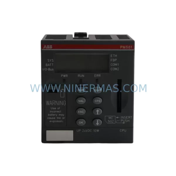ABB PM581-ETH 1SAP140100R0170 PLC CPU Module product image